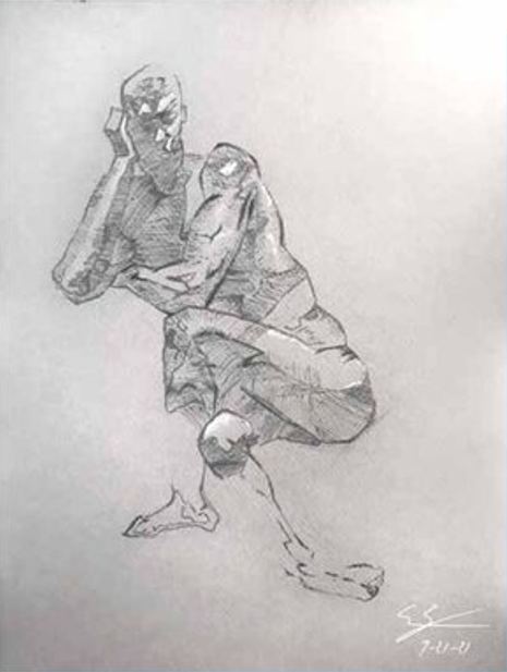 Study — captured drawing