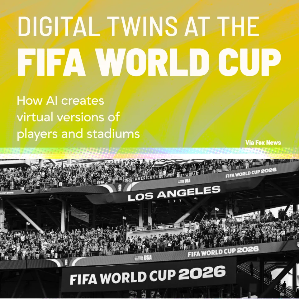 DSA editorial cover about digital twins at the FIFA World Cup