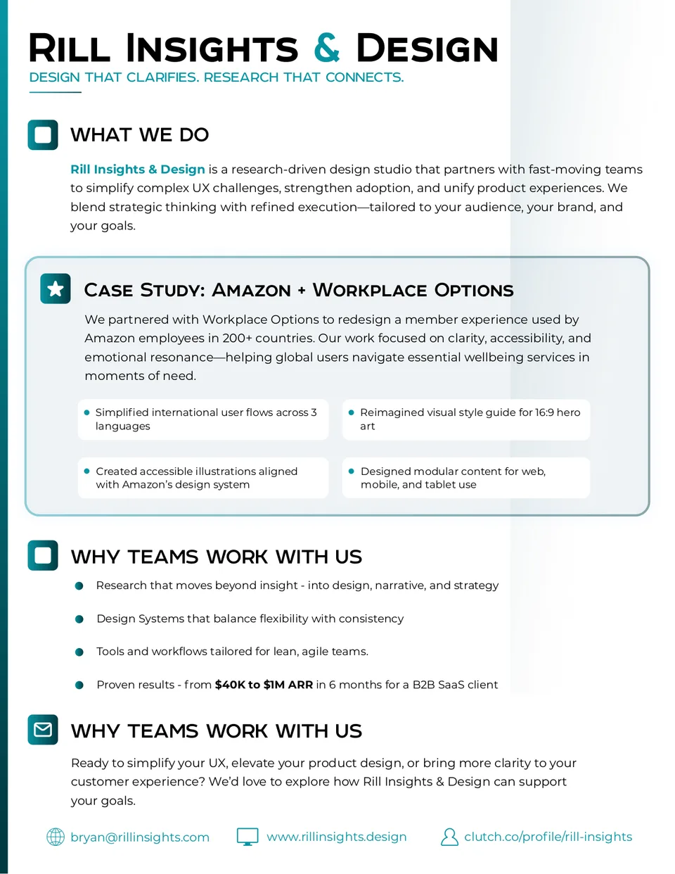 Rill convention one-pager