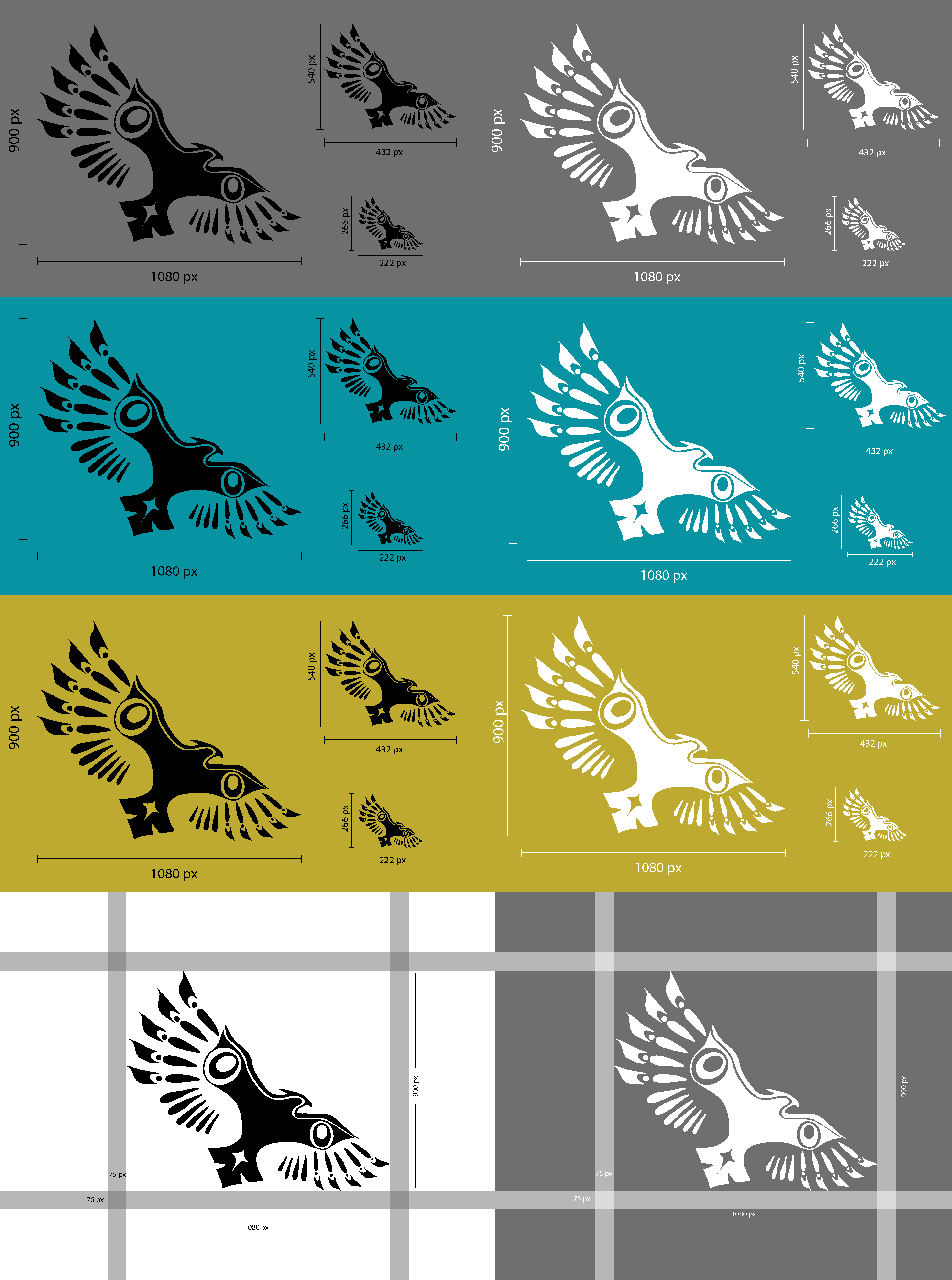 Logo exploration — update direction 1