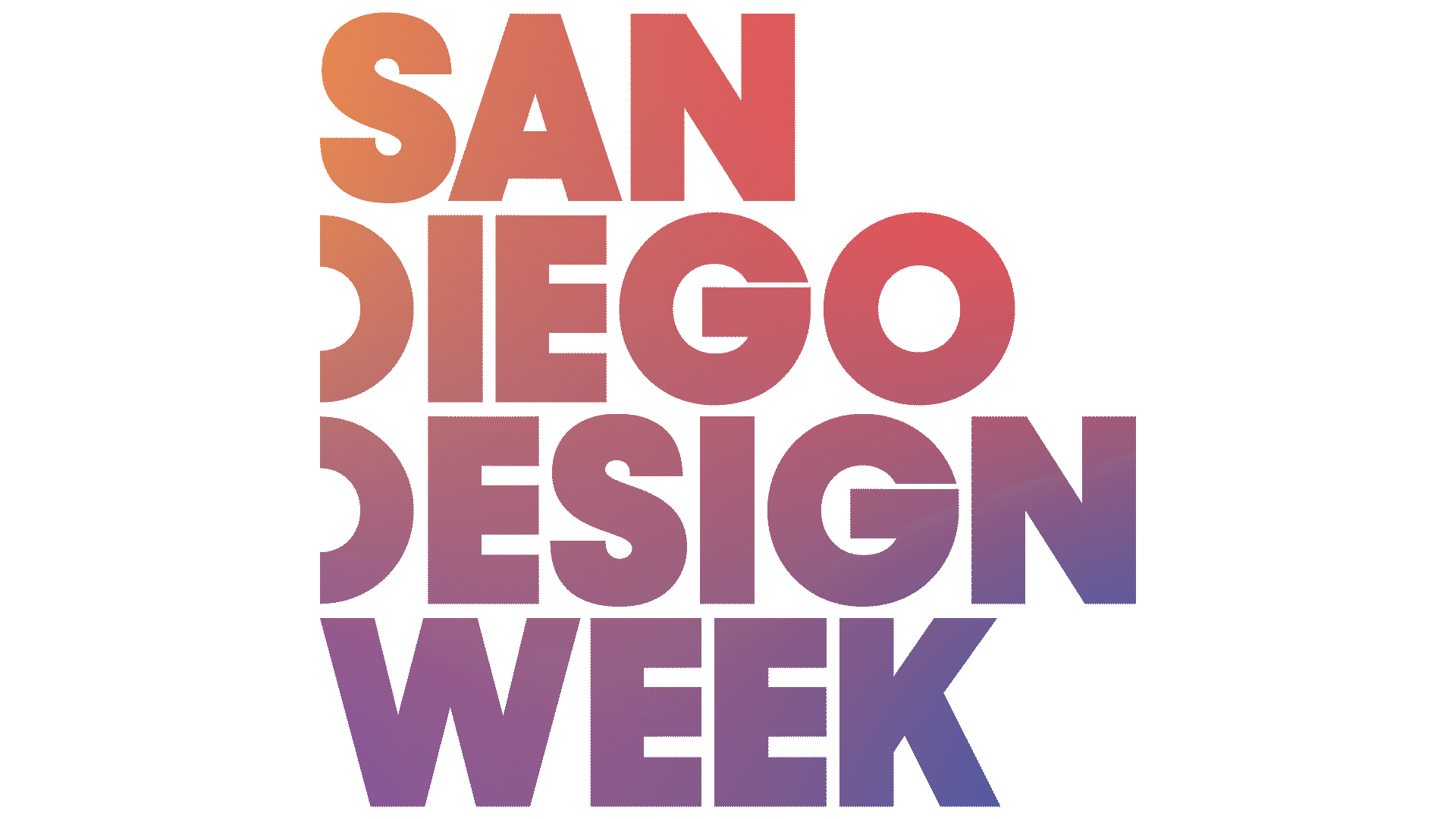 San Diego Design Week animated logo